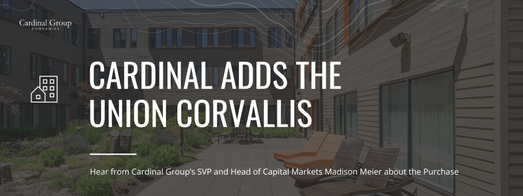 Award 16 1024x384 - Cardinal Acquires The Union Corvallis