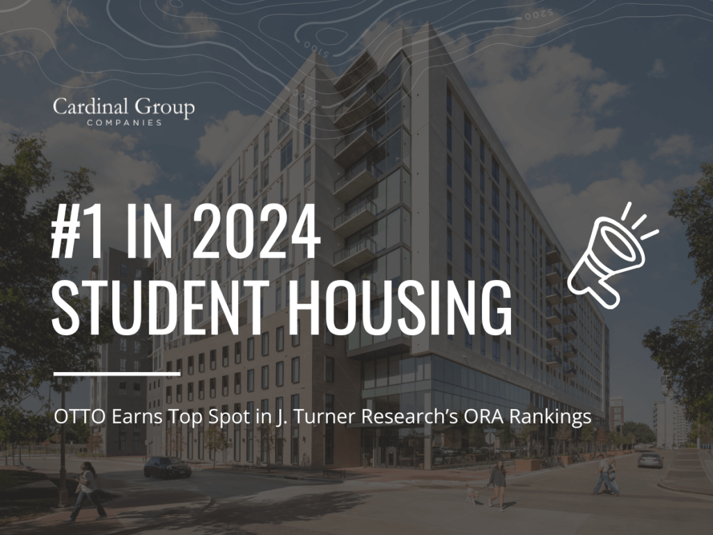 Award 23 1024x768 - OTTO College Station Earns Top Student Housing Ranking in 2024
