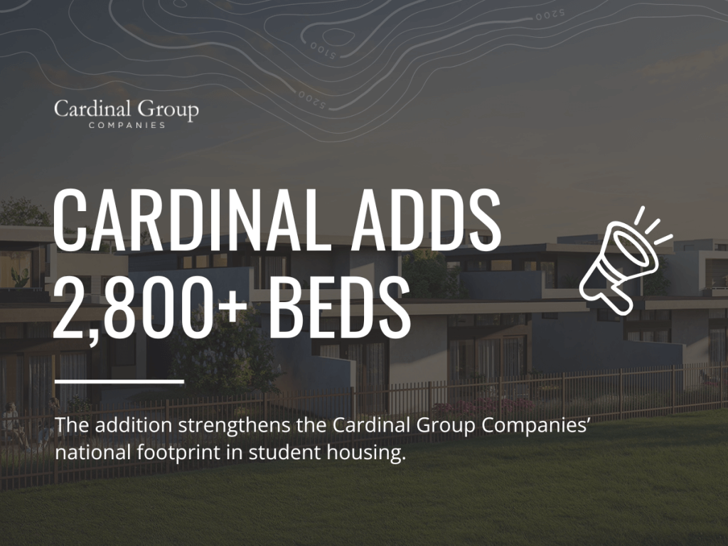 Award 4 2 1024x768 - In Multi-State Expansion, Cardinal Group Management Adds Over 2,800 Student Housing Beds