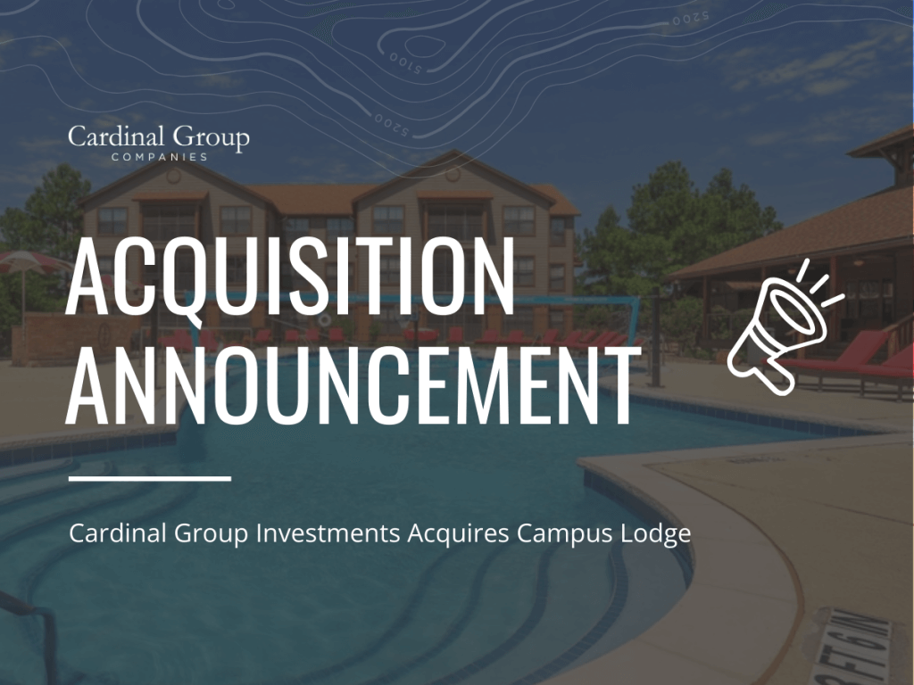 CGC Website Thumbnail Template Award 3 1024x768 - Cardinal Group Investments Acquires Campus Lodge Community in Norman, Oklahoma