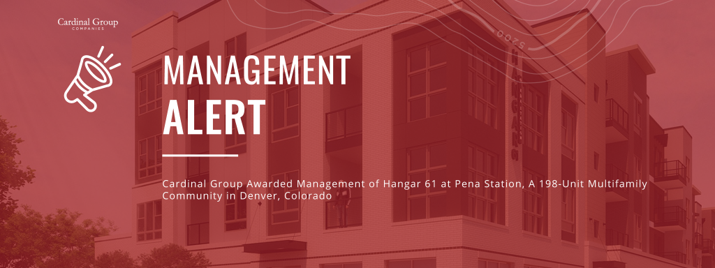Pena station header 1024x384 - Cardinal Group Management ​Awarded Management of Hangar 61 @ Pena Station in Denver, Colorado