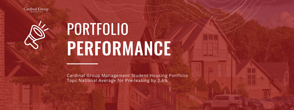 Portfolio Performance Header 1024x384 - Cardinal Group Management ​Student Housing Portfolio Tops National Average for Pre-Leasing