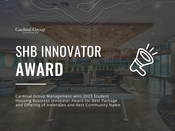 Cardinal Group Management Wins Two Awards at 13th Annual Innovator